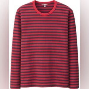 Uniqlo striped long sleeve tee